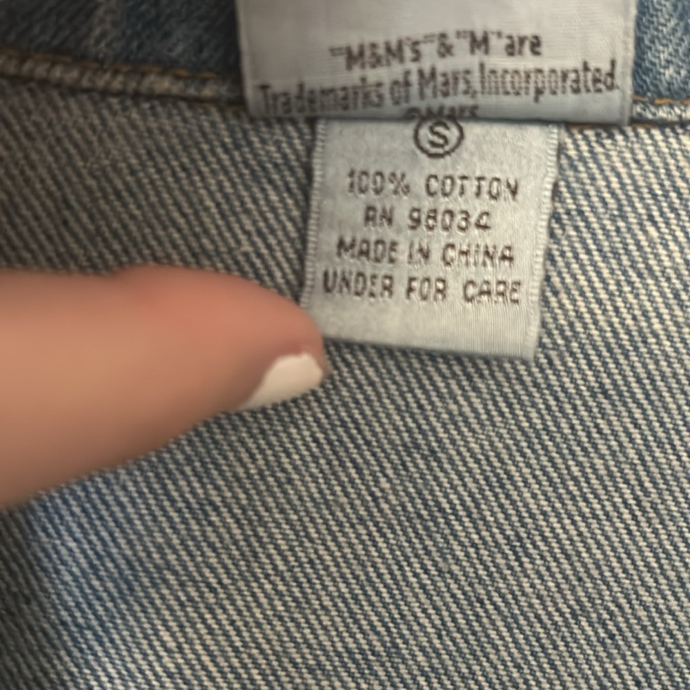 Vintage M&M Mars Denim Jacket - Picture 8 of 8